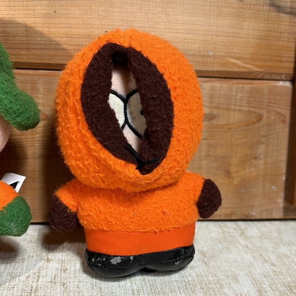 Vintage 1998 Set of 3 Small South Park Plushes - Cartman, Kenny, & Kyle - Picture 4 of 7
